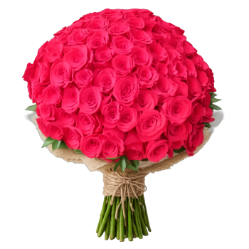 Buque 100 rosas Colombianas