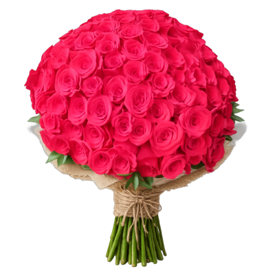 Buque 100 rosas Colombianas