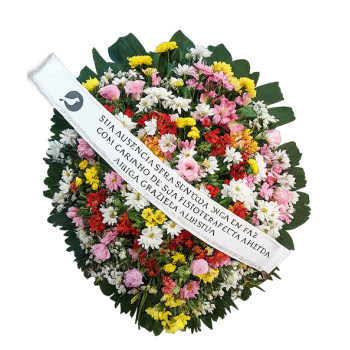 Coroa de Flores mistas 